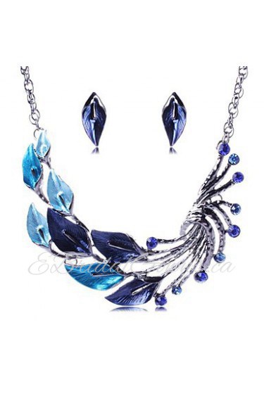 Jewelry Set Women's Party Jewelry Sets Alloy Necklaces / Earrings Silver