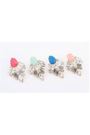 European And American Fashion Fresh and Pure Irregular Geometric Stud Earrings