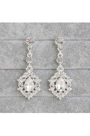 Drop Earrings Women's Alloy Earring Rhinestone