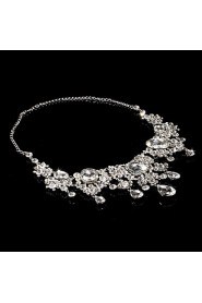 Women's Alloy/Rhinestone Wedding/Party Jewelry Set