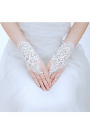 Wedding Accessories Set(Veil & Gloves & Headdress & Necklace & Earrings)