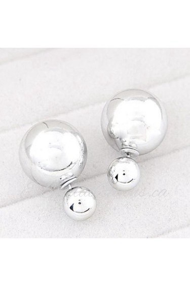 European Style Beads Wild Temperament Simple Earrings(More Colors)