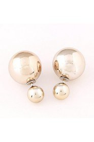 European Style Beads Wild Temperament Simple Earrings(More Colors)