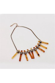 Women's Alloy Necklace Daily Acrylic61161083