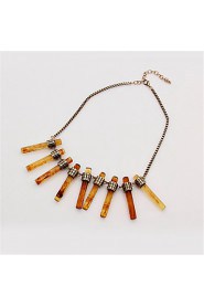 Women's Alloy Necklace Daily Acrylic61161083