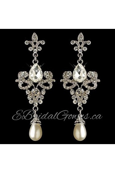 Carbonneau Gorgeous Vintage Chandelier Wedding Earrings For Women