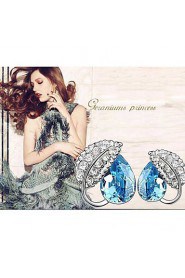 Jewelry Set Women's Anniversary / Birthday / Daily Jewelry Sets Alloy Crystal / Rhinestone Necklaces / Earrings