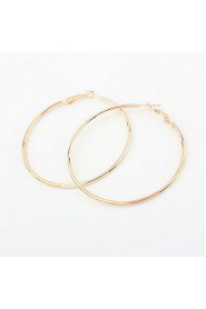 Good Quality NEW Classic Exaggerated Big Circle Hoop Earrings For Women Statement Jewelry