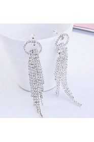 Drop Earrings Women's Alloy Earring Rhinestone