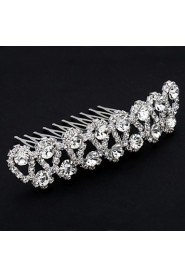 Women's Rhinestone / Alloy Headpiece-Wedding / Special Occasion / Office & Career Hair Combs Clear