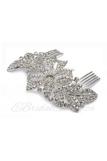 Women's Alloy Headpiece-Wedding / Special Occasion / Outdoor Hair Combs Clear
