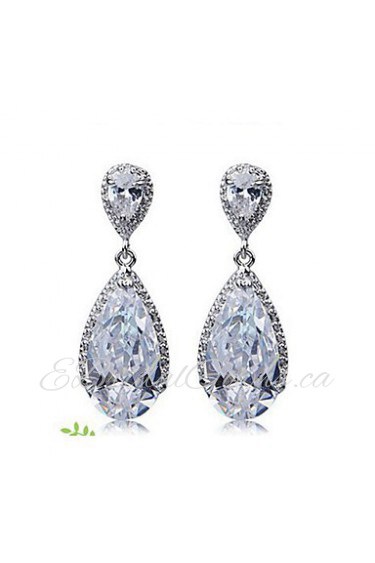 Drop Earrings Women's Earring Cubic Zirconia