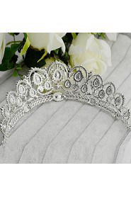 Women's Rhinestone / Alloy Headpiece-Wedding / Special Occasion Tiaras 1 Piece