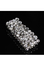 Women's Chain / Round Bangles Bracelet Alloy Rhinestone