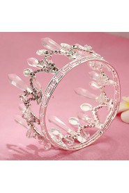 Women's / Flower Girl's Rhinestone / Crystal Headpiece-Wedding / Special Occasion / Outdoor Tiaras 1 Piece