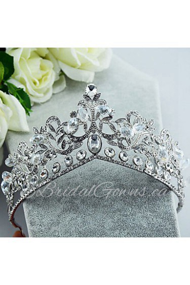 Women's Rhinestone / Alloy Headpiece-Wedding / Special Occasion Tiaras 1 Piece