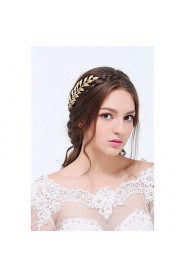 Women's Gold Alloy Headpiece - Wedding Special Occasion Casual Headbands 1 Piece