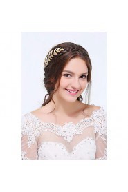 Women's Gold Alloy Headpiece - Wedding Special Occasion Casual Headbands 1 Piece