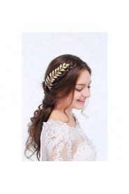 Women's Gold Alloy Headpiece - Wedding Special Occasion Casual Headbands 1 Piece