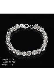 Fashion Sterling Silver Women's Bracelet