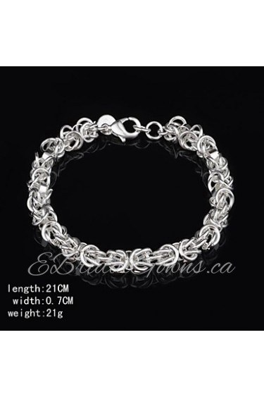 Fashion Sterling Silver Women's Bracelet