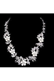 Jewelry Set Women's Anniversary / Wedding / Engagement / Birthday / Gift / Party / Special Occasion Jewelry Sets AlloyImitation Pearl /