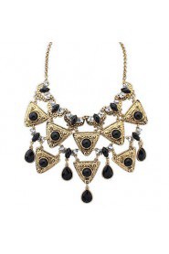 Fashion Jewels Exaggeration Necklace Water Droplets