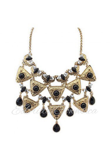 Fashion Jewels Exaggeration Necklace Water Droplets