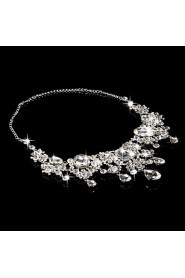 Jewelry Set Women's Anniversary / Wedding / Engagement / Gift / Party / Special Occasion Jewelry Sets Alloy / Rhinestone Rhinestone