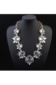 Mix Colors Leaves Statement Necklace Women Collar Necklaces Pendants Summer Style Jewelry