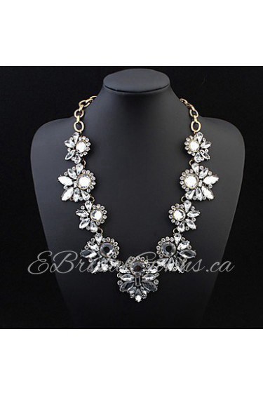 Mix Colors Leaves Statement Necklace Women Collar Necklaces Pendants Summer Style Jewelry