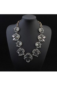 Mix Colors Leaves Statement Necklace Women Collar Necklaces Pendants Summer Style Jewelry