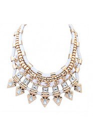 New Fashion Jewelry Water Drop Shaped Punk Style Accessories Gold Chain Statement Choker Necklace For Woman