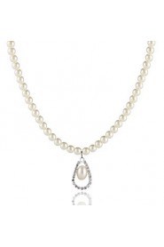 Elegant Ladies'/Women's Wedding/Party Jewelry Set With Pearl