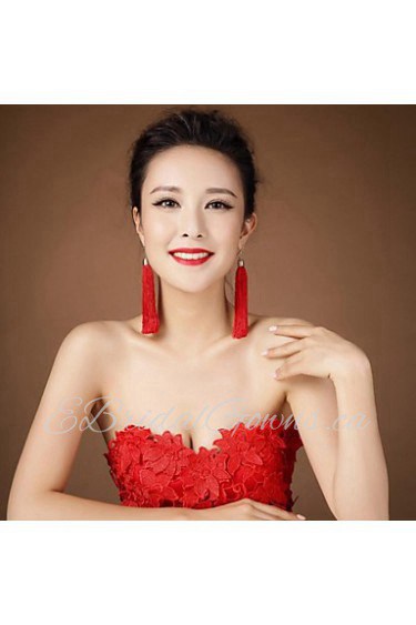 Women's Alloy Drop Earrings With Bride /Banquet Jewelry