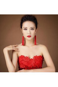 Women's Alloy Drop Earrings With Bride /Banquet Jewelry