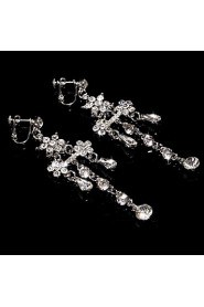 Jewelry Set Women's Anniversary / Wedding / Engagement / Gift / Party / Special Occasion Jewelry Sets Alloy / Rhinestone Rhinestone