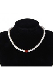 Jewelry Set Women's Birthday / Gift / Party / Special Occasion Jewelry Sets Pearl Necklaces / Bracelets / Earrings As the Picture