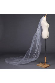 Wedding Accessories Set(Veil & Headdress & Necklace & Earrings & Bracelet)