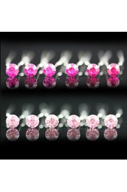6 Pieces Gorgeous Rhinestones Wedding Bridal Pins More Colors Available