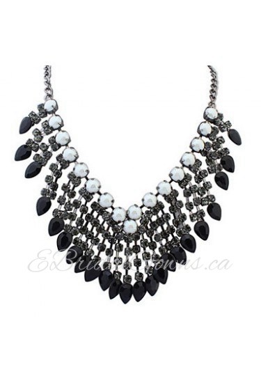 Big Drops Sector Trend Exaggerated Necklace