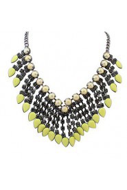 Big Drops Sector Trend Exaggerated Necklace