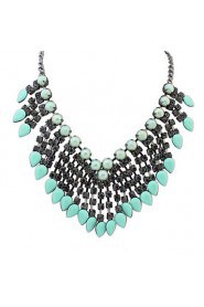 Big Drops Sector Trend Exaggerated Necklace