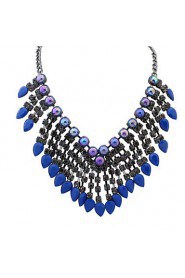 Big Drops Sector Trend Exaggerated Necklace