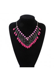 Big Drops Sector Trend Exaggerated Necklace