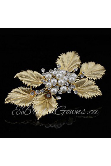 Women's Pearl / Alloy Headpiece-Wedding / Special Occasion / Office & Career Hair Clip 1 Piece