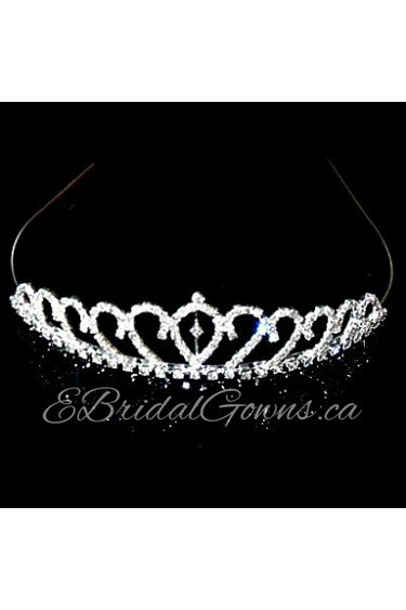 Women's Alloy Headpiece-Wedding / Special Occasion Tiaras Clear Square Cut