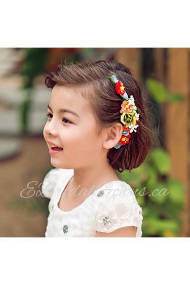 Women's / Flower Girl's Paper Headpiece-Wedding / Special Occasion Headbands / Flowers