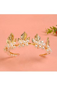 Women's Rhinestone / Imitation Pearl Headpiece-Wedding / Special Occasion Headbands 1 Piece