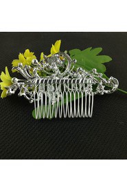 Alloy Hair Combs With Imitation Pearl/Rhinestone Wedding/Party Headpiece Hair Comb for Wedding Party Hair Jewelry